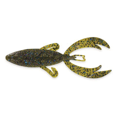 Big Bite Baits Fighting Frog behind a Carolina rig can trigger follow-up bites.