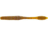 Big Bite Baits SoMolly finesse worm with ribbed body, ideal for drop shot setups.
