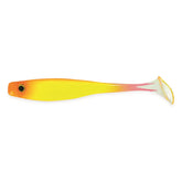 Big Bite Baits Suicide Shad Flaming Sun 3.5in close-up, vivid paint for lifelike appeal