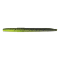 Big Bite Baits Trick Stick 5in Junebug in package, versatile lure for Ned Rig and drop shot