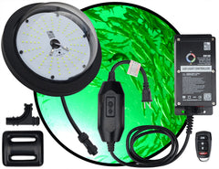 Big Water Lights underwater dock light attracts fish beneath the surface for better bites.