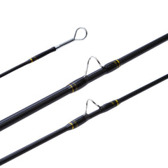 Bigchub fly rod carbon blanks highlighting lightweight durability for travel