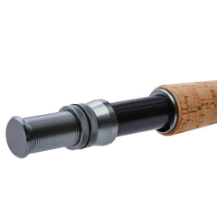 Bigchub fly rod portable 3 piece design enables quick setup on streams