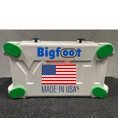 Bigfoot Sliding Feet on a boat deck for confident, effortless movement