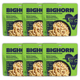 BIGHORN Mountain Food vegetarian creamy mushroom pasta pack delivers hearty backcountry satisfaction