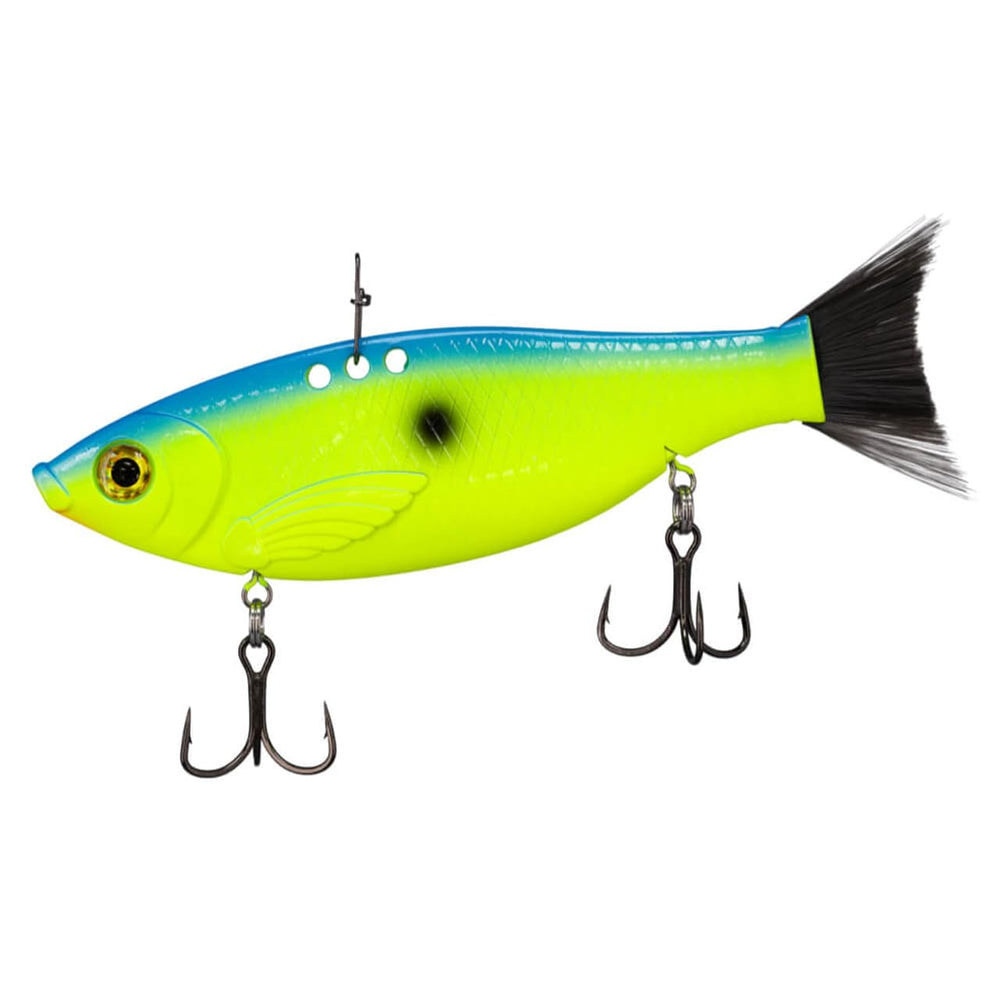 Bill Lewis Big GIZZ 2-3/16oz Chartreuse Blue lure with lifelike shad profile for trophy bass