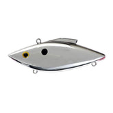 Bill Lewis Mini-Trap chrome-back lipless crankbait for precise casts and crappie bites.