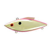 Bill Lewis Rat-L-Trap Magnum close-up with Mustad hooks, ideal for targeting larger freshwater predators.