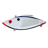 Bill Lewis Rat-L-Trap Magnum chrome blue back lure with engaging profile for big fish.