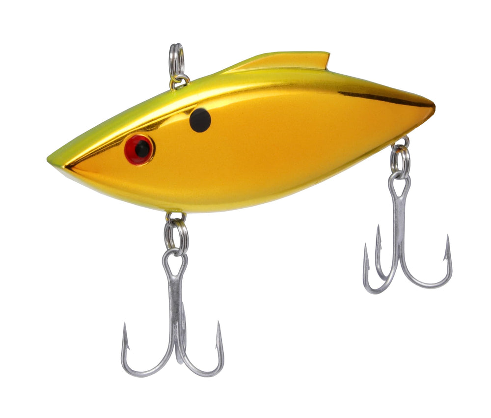 Bill Lewis Rat-L-Trap Magnum Chrome attracts bigger predators in fresh and saltwater.