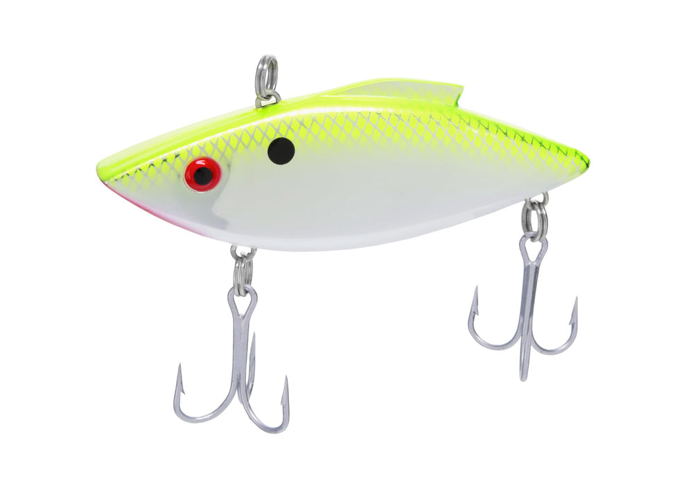 Bill Lewis Rat-L-Trap Magnum lipless crankbait for bigger forage and larger game fish in freshwater or saltwater.
