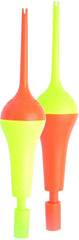Bill Lewis Rocket Bobber Gamefish 6-1/4-inch with yellow and orange tops for long, sensitive casts.