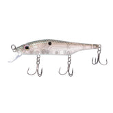 Bill Lewis Scope-Stik 120 sinking lure side profile shows on-screen action and visibility