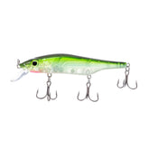 Bill Lewis Scope-Stik 120 front view, lifelike action for freshwater and saltwater fishing.