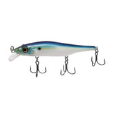 Bill Lewis Scope-Stik 120 suspending jerkbait, side view, lifelike action for freshwater and saltwater.