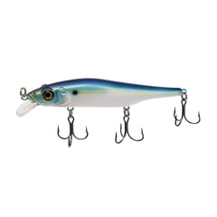 Bill Lewis Scope-Stik 120 suspending jerkbait, side view, lifelike action for freshwater and saltwater.