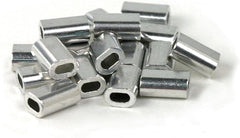 Billfisher aluminum sleeves for crimping, lightweight and durable for reliable fishing tackle.