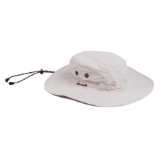 Adjustable chin strap with toggle stopper on hat