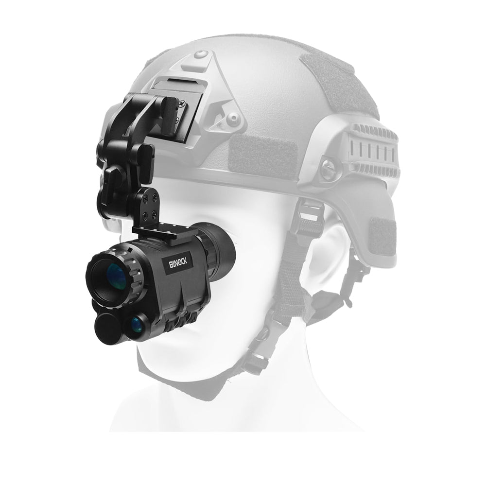 BINOCK NVG30 helmet front view for night surveillance