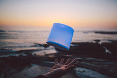 BioLite Luci Color shows eight color options for ambient lighting