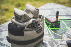 Non-slip bottom and suede leather topper protecting stock