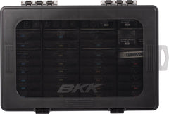 BKK Fishing Box Adjustable Compartments keep lures and boxes neatly separated.