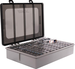 BKK Fishing Box with Armor-Point hooks keeps tackle fully organized for quick access.