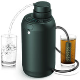 BKLES camping water filter with micro-pump for quick trail hydration