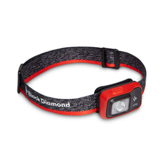 Black Diamond Astro 300 headlamp front view for compact, reliable night illumination.
