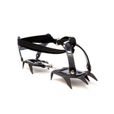 Black Diamond Contact Strap Crampons Militr front view for modern boots