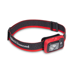 BLACK DIAMOND Cosmo 350 headlamp beam illuminates the trail clearly for night hiking