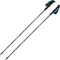 Black Diamond Distance Carbon Z trekking pole grip shows comfortable ergonomic handling on long hikes.