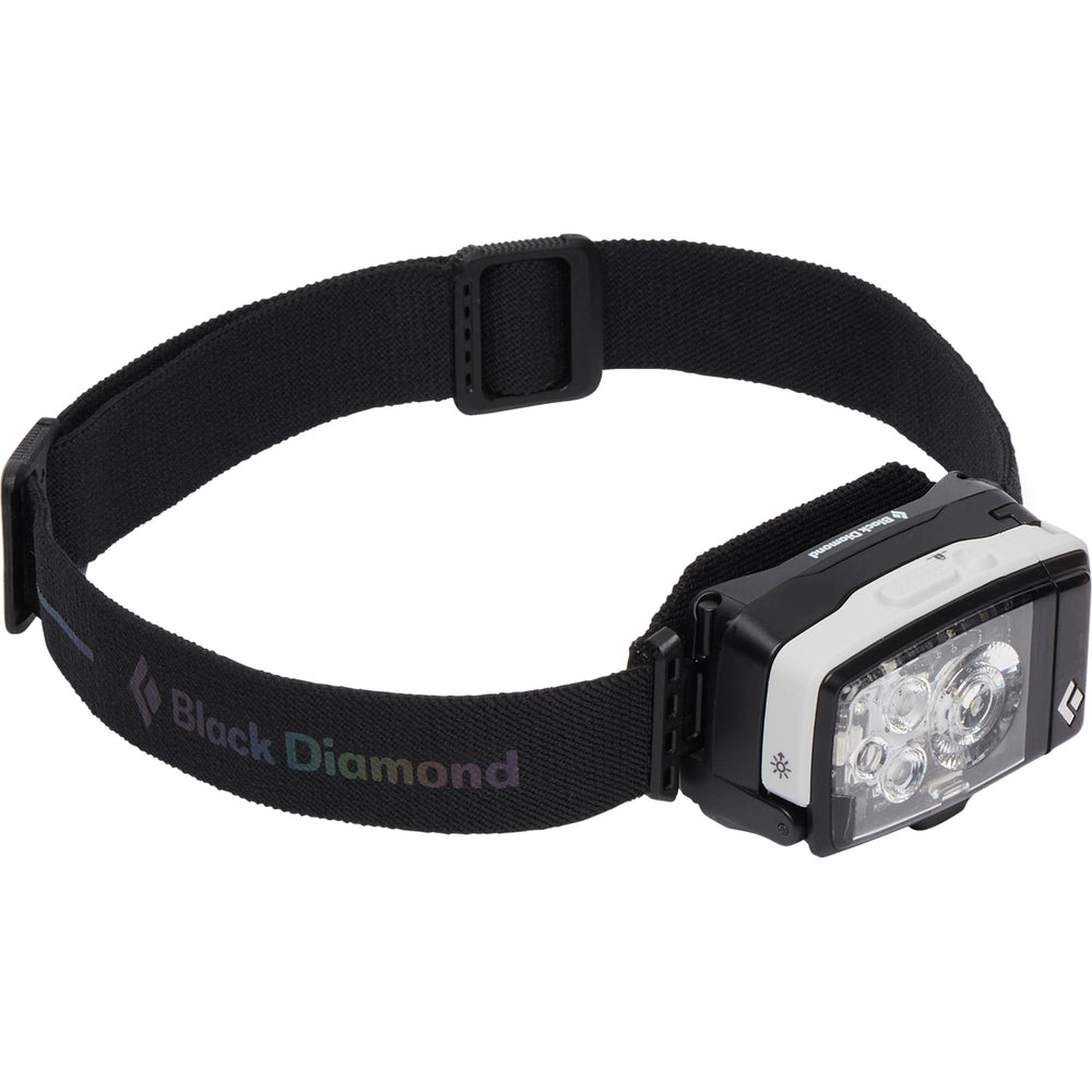 Black Diamond Distance LT1100 headlamp with a compact design for dusk runs.
