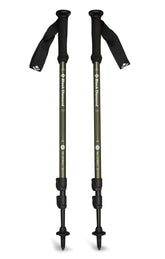 BLACK DIAMOND Explorer 3 poles assembled for stable trail support