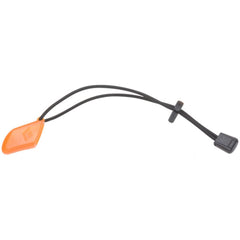 Black Diamond Pick Protector on ice axe head protects gear during climbs.