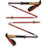 BLACK DIAMOND Pursuit FLZ poles extended for quick setup on rugged trails.