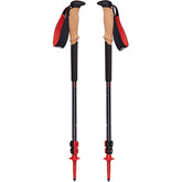 Black Diamond Pursuit trekking poles with natural cork grips deliver a comfortable, moisture-wicking hold.