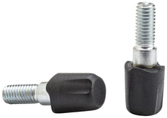 Black Diamond Rubber Tech Tips on trekking poles provide silent, non-marking grip on hard surfaces.
