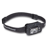 Black Diamond Spot 400 headlamp, front view, bright beam for camping and hiking
