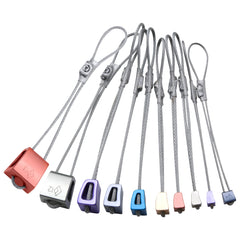 Black Diamond Stopper Set 4-13 with durable galvanized cables for repeat placements on multi-pitch routes.