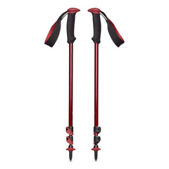 BLACK DIAMOND Trail Back trekking poles provide stable support on rugged trails.
