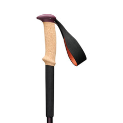 Black Diamond Trail three-section aluminum shafts provide durable, lightweight support during climbs.