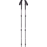 Black Diamond Trail Trekking Poles pair showing a comfortable dual-density grip for long hikes.