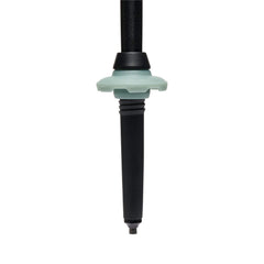 BLACK DIAMOND tech-tips close-up shows interchangeable tips for rock, dirt, and ice.