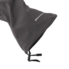 BLACK DIAMOND Waterproof Overmitts packable design shown for compact carry in a pocket