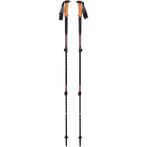 Black Diamond Womens Trail Cork Trekking Poles assembled, lightweight aluminum shafts for easy backpacking support.