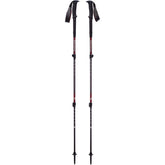 Black Diamond Women's Trail Trekking Poles extended pose showing adjustable length for varied terrain use.