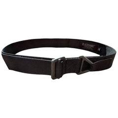 BLACKHAWK CQB/Rigger's Belt close-up shows parachute-grade buckle and rugged finish.