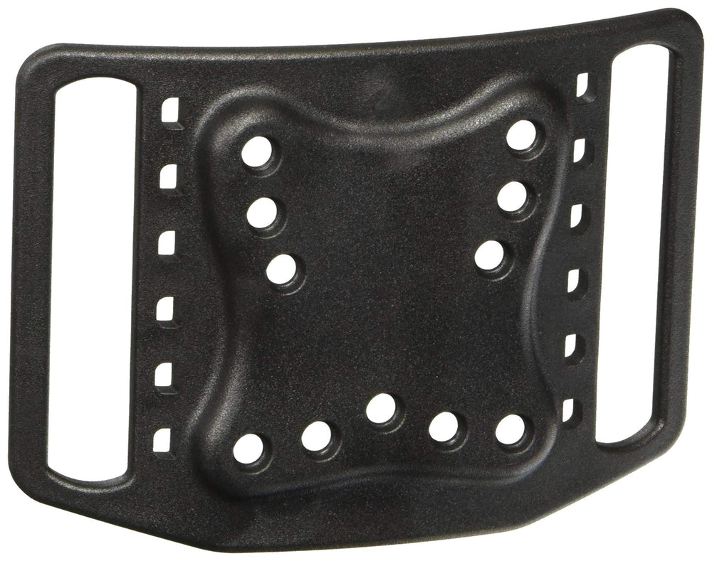 Front view of BLACKHAWK SERPA Belt Loop Platform with Screws (410901BK)