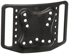 Front view of BLACKHAWK SERPA Belt Loop Platform with Screws (410901BK)